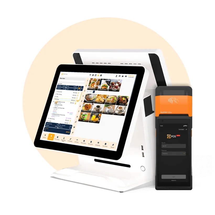 ZEONIQ POS terminal and payment device